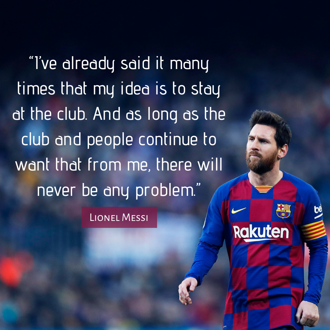 Messi Is Not Going To Leave Barca - LigaLIVE